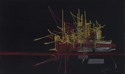 Georges Mathieu, Denecourt, 1964